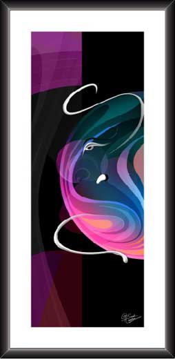 Ganesha Modern Art Painting