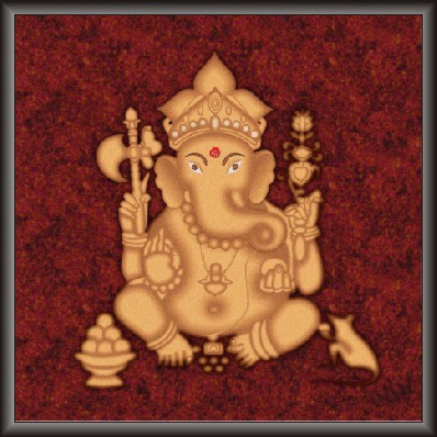 Gajanan Ganesha Painting