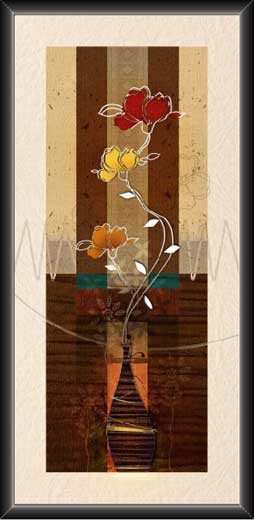 Beautiful Flower Design Abstract Modern Art Painti