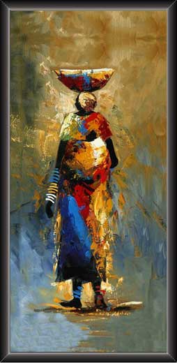Modern African Art Painting