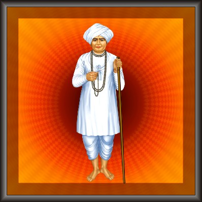 Virpurs Jalaram Bapa Painting