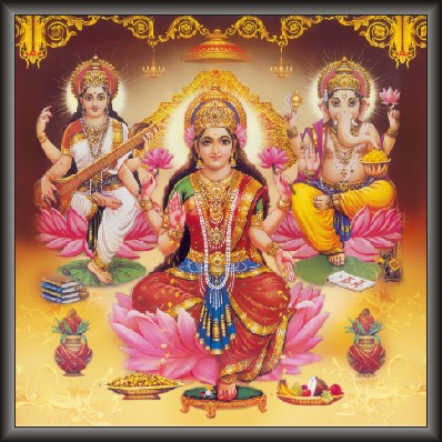 Godess Laxmi Painting