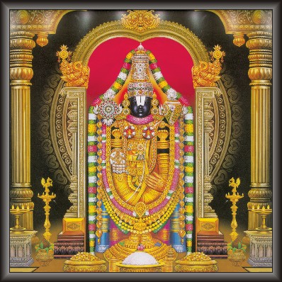 Divine Painting Of Tirupati Devasthanam