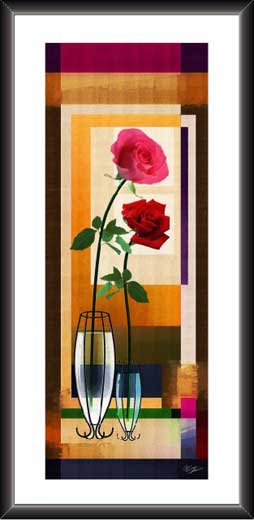 Beautiful Red Rose Painting