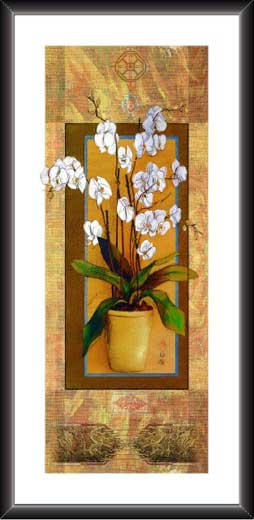 Modern Art Of Bunch Of Flowers