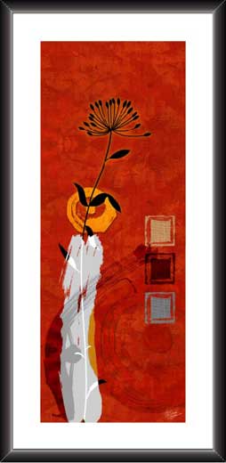 Cute Floral Modern Art Painting