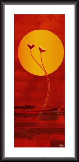 Blooming Flowers In Sun