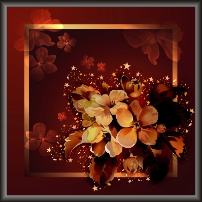 Gift Modern Art Flower Painting