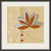 Traditional Brown Flower Painting