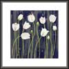 White Flower Painting Design