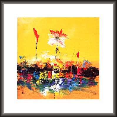 Raising Flower Painting