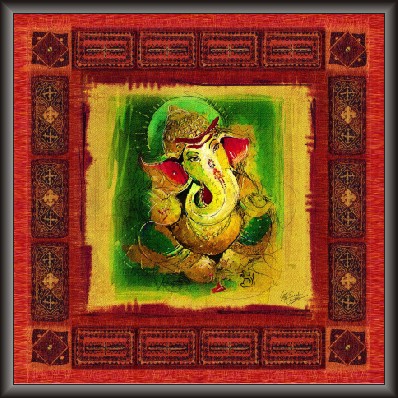 Siddhivinayak Ganesha Painting