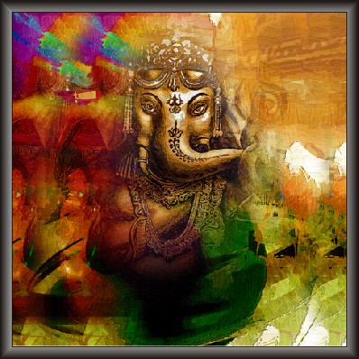 Ganesh In Ancient Look