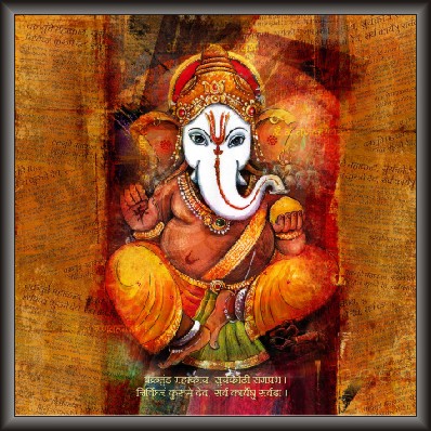 Lord Ganesha Showering Thy Blessings