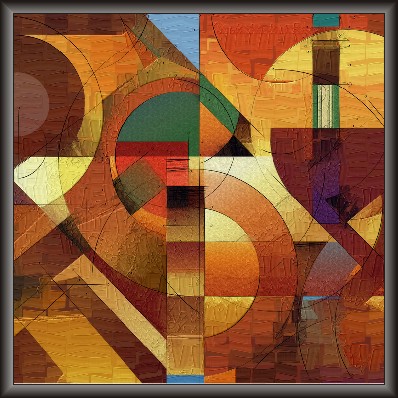 Geometrical Vaastu Design Painting