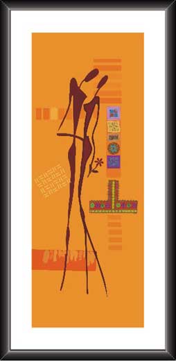Two Lady Standing Pose