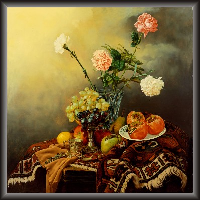 Beautifully Designed Fruit Painting For Restaurant