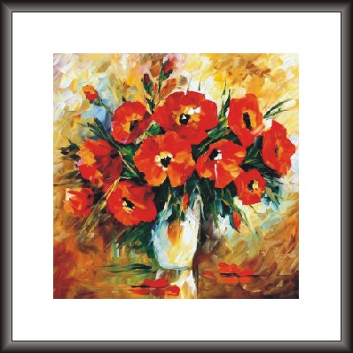 Flower Bunch Welcome Painting