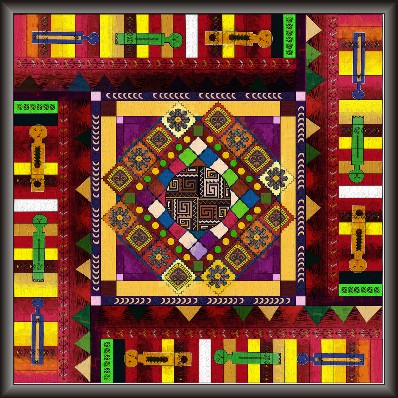 Traditional Rangoli Painting