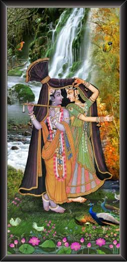 Radha Krishna In Raas Lila