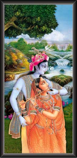 Radha With Lord Krishna