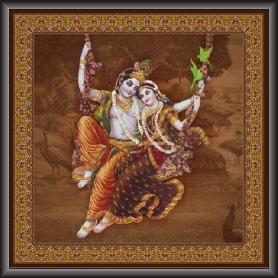 Radha Krishna In Hindora