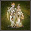 Radha Krishna Devotional Painting