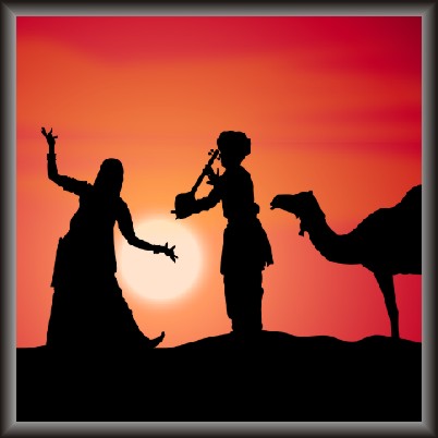Rajasthani Couple With Camel