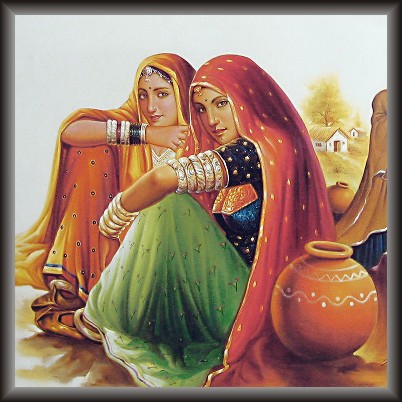 Rajasthani Lady Sitting