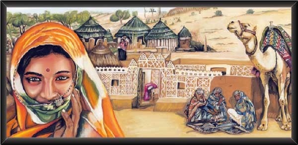 Beautifully Designed Rajasthani Village