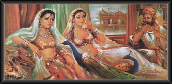 Rajasthani Queen In Palace
