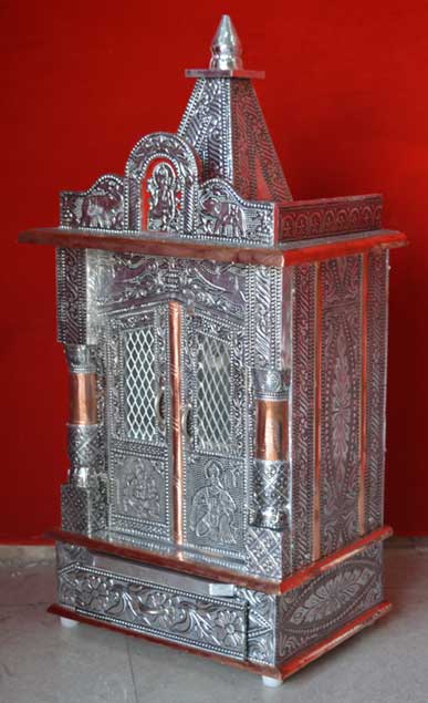 Elephant Design Alluminium Copper Oxodise Temple