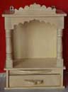 Small Open Savan+Ply Wood Mandir