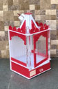 Compact Single Dom With Door Acrylic Temple Red 